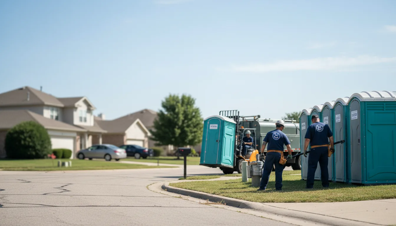 Porta Potty Rental in West Point, TX near me